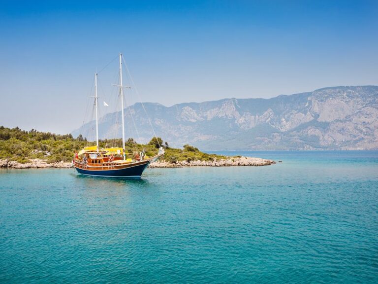 Croisière bleue, les baies de Bodrum