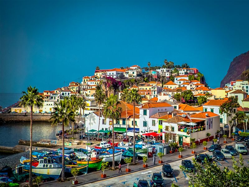 funchal portugal panorama
