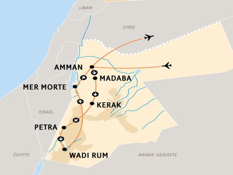 Escapade à Petra, Wadi Rum et la Mer Morte