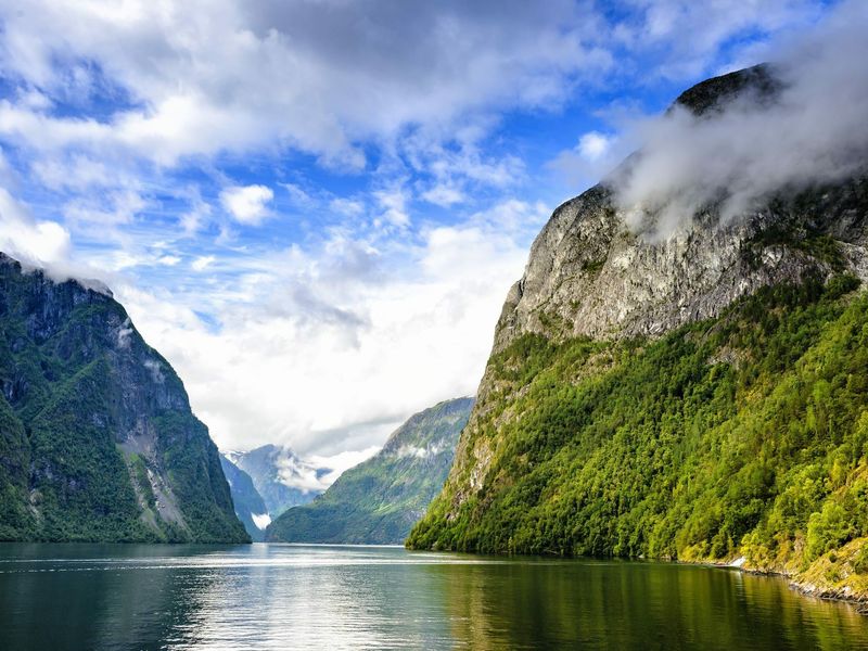 Lac paisible Norvège